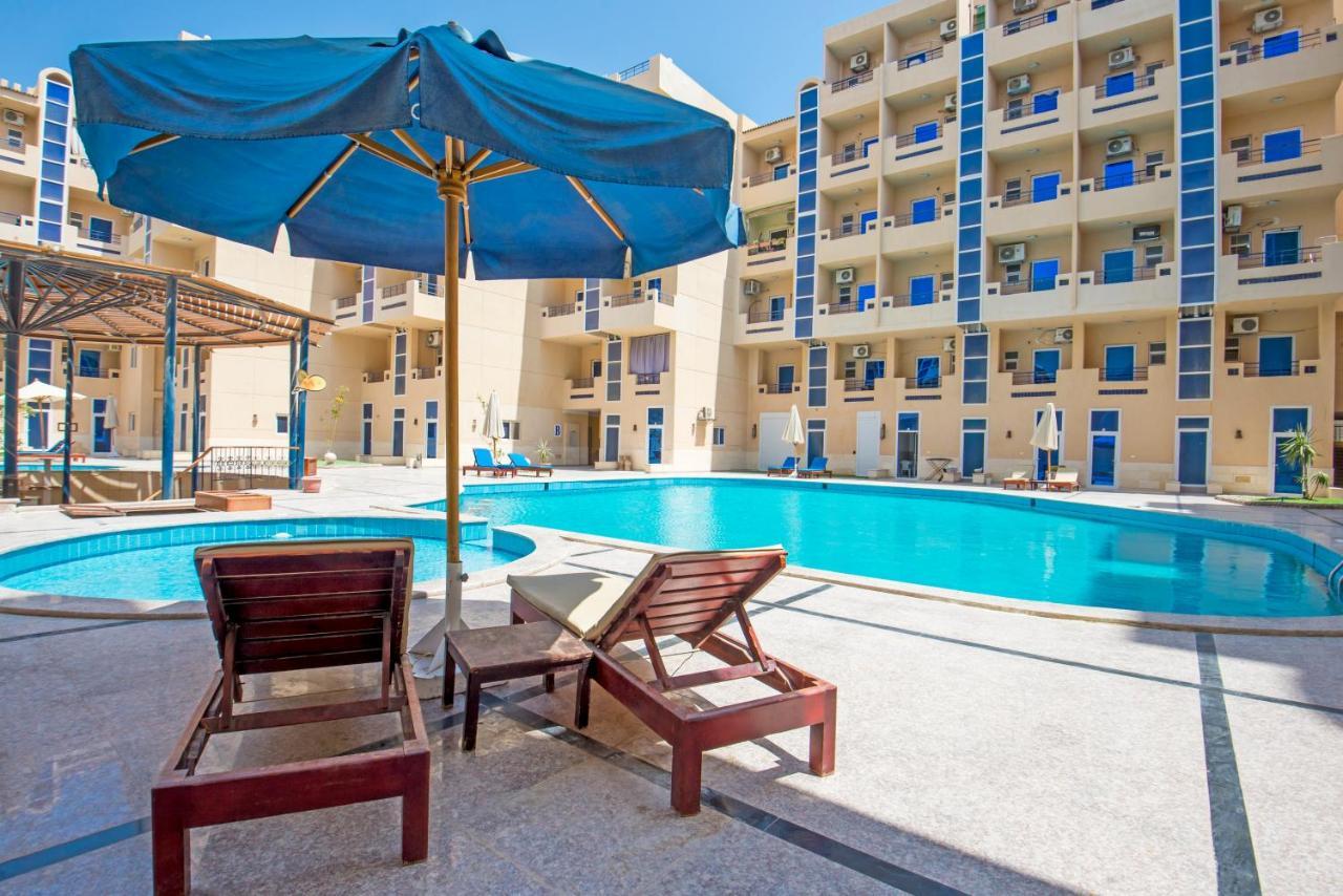 Poolside With Patio Near El Gouna Apartment ฮูร์กาดา ภายนอก รูปภาพ